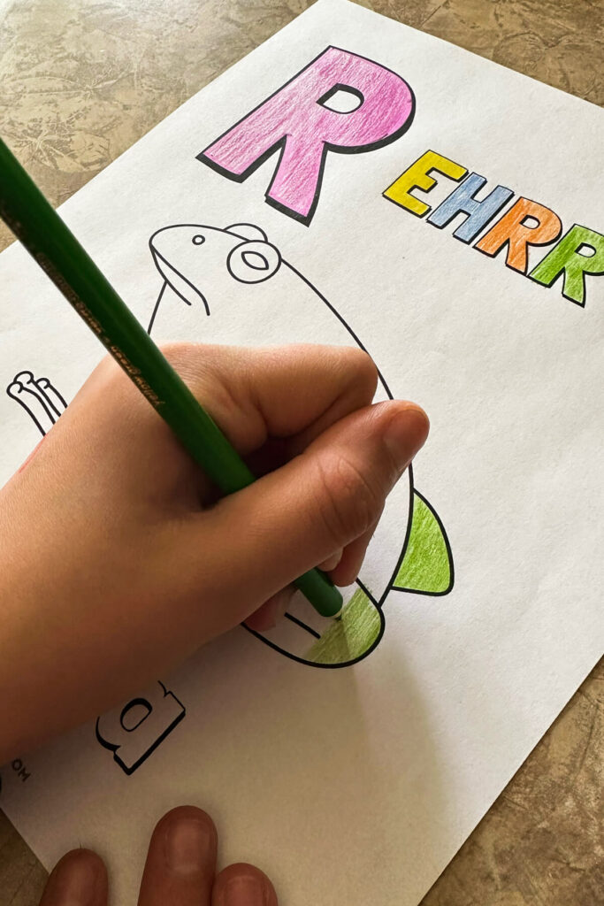 🖍️ Alphabet Lore Letter N - Printable Coloring Page for Free